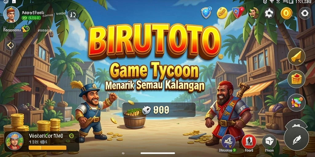Tampilan menarik dari gameplay BIRUTOTO yang mengasyikkan.