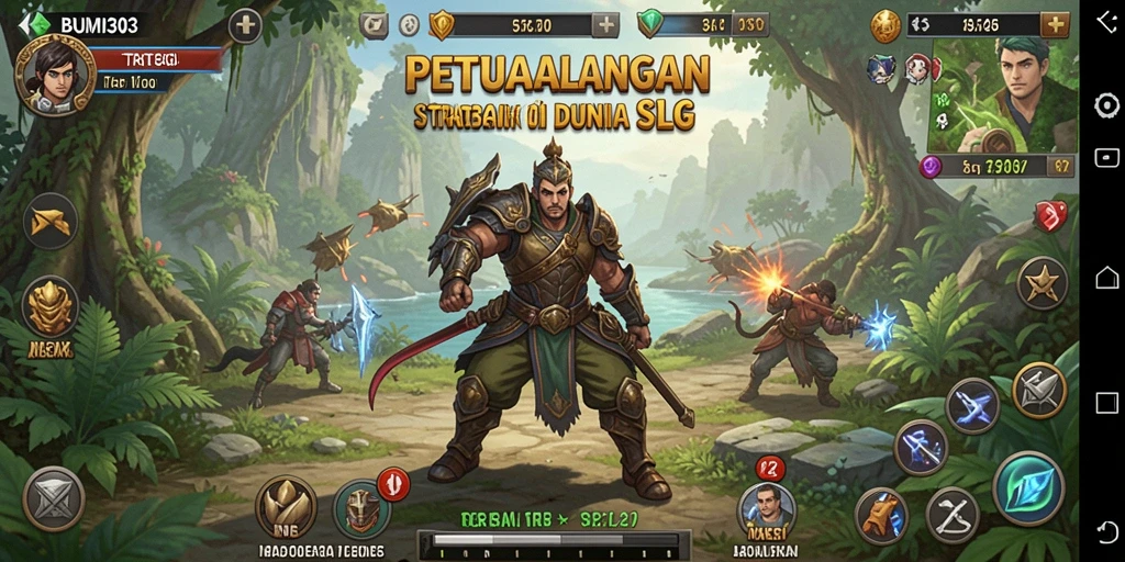 Tampilan gameplay mendalam BUMI303 yang menantang.