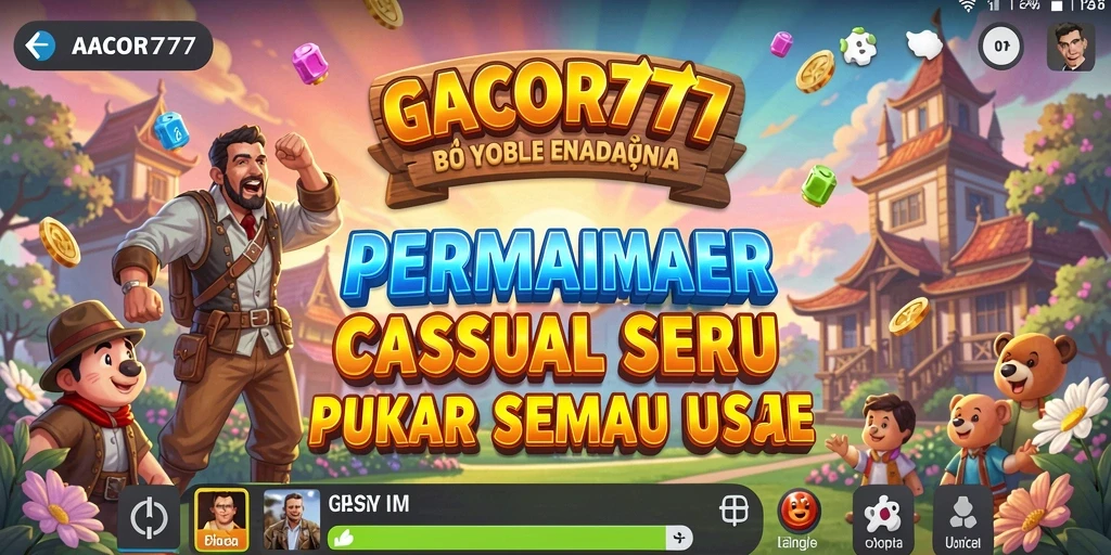 Tampilan gameplay GACOR777 yang menarik dan penuh warna.