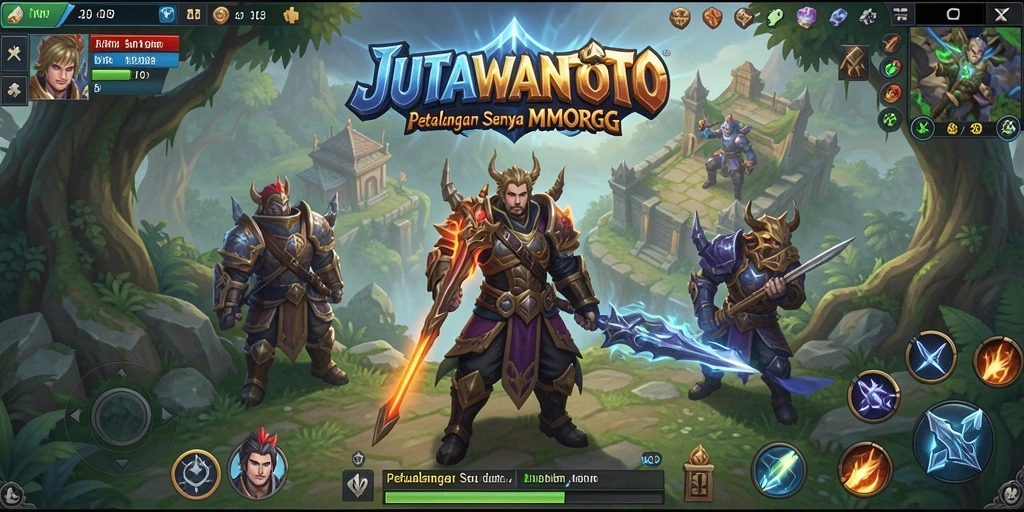 Tampilan gameplay JUTAWANTOTO yang mendebarkan dan interaktif.