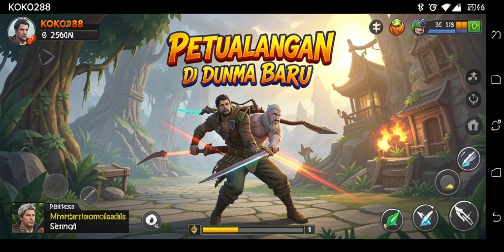 Screenshot gameplay KOKO288 menunjukkan petualangan seru dan menegangkan.