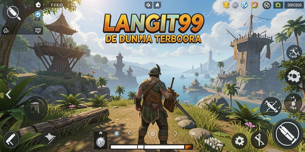 Screenshot menunjukkan eksplorasi mendalam dalam dunia Open World LANGIT99.