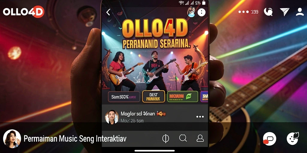 Tampilan gameplay <strong>OLLO4D</strong> yang menarik dan interaktif dalam bermain musik.