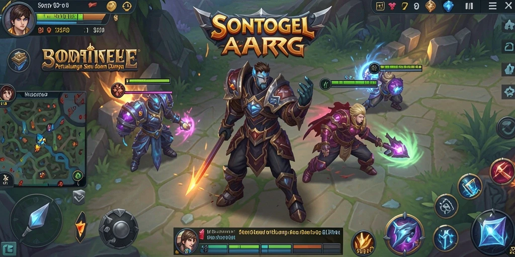 Tampilan gameplay seru dalam SONTOGEL dengan aksi yang mendebarkan.