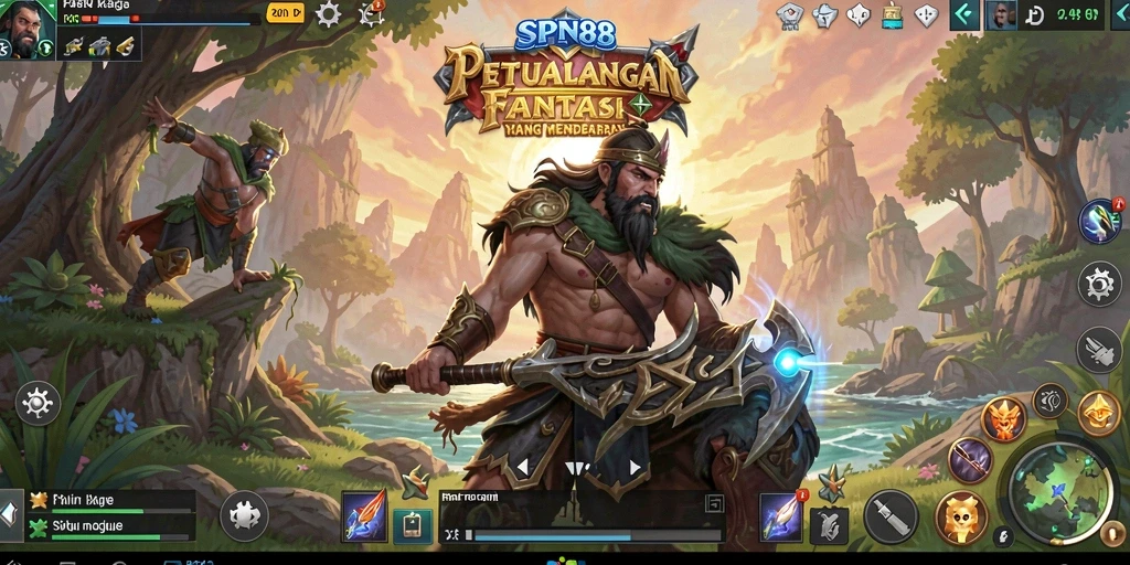 Gameplay menarik dengan karakter dan dunia penuh warna di SPN88.