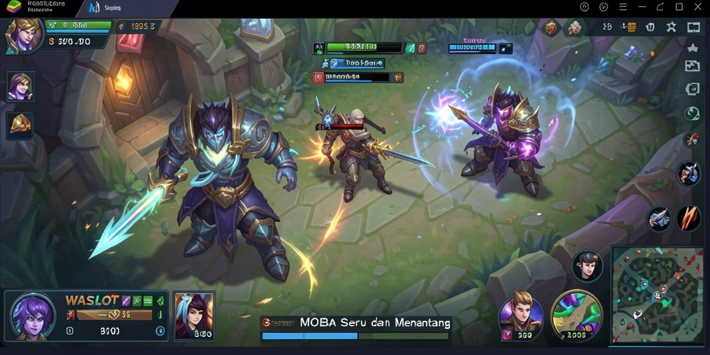 Tampilan dinamis gameplay <strong>WASLOT</strong> dengan aksi seru antar pemain.